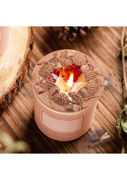 Vintage Stil Mum Kapak 3.2 '' Topper Accelerate Erime Üstü Gölge Gül Gül Altın (Yurt Dışından) indirimleri