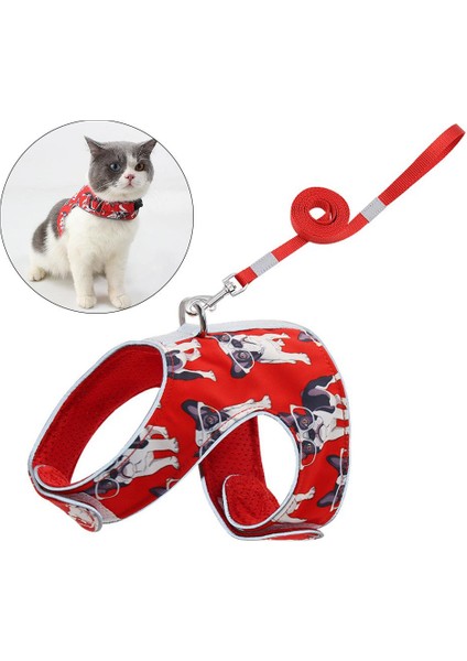 B Baosity Kedi Koşum Yumuşak Ayarlanabilir Pet Yelek Yürüyüş Küçük Orta Büyük Kediler Xs Pink (Yurt Dışından) indirimleri