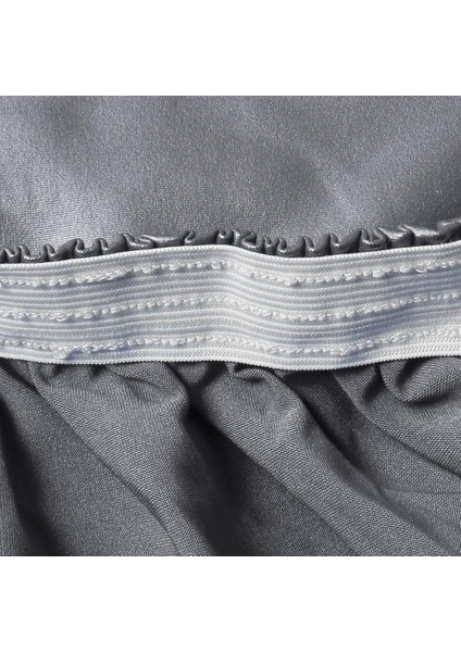 Su Geçirmez Kaymaz Yuvarlak Gömme Masa Örtüsü Masa Örtüsü Bez 120 cm Kahve (Yurt Dışından) fırsatları