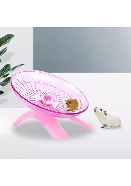 7 "rulo Hamster Spinner Egzersiz Tekerlek Platformu Sıçan Gerbil Küçük Pet Oyuncak Mavi(Yurt Dışından)