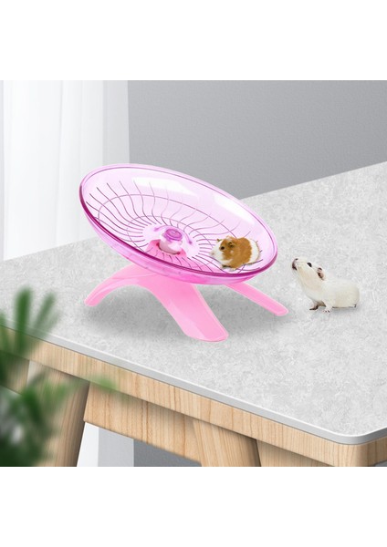 7 "rulo Hamster Spinner Egzersiz Tekerlek Platformu Sıçan Gerbil Küçük Pet Oyuncak Mavi(Yurt Dışından)