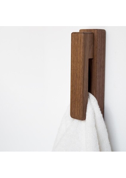 Ahşap Havlu Kanca Dekoratif El Yapımı Zanaat Ücretsiz Çivi Ceviz İçin Kendinden Yapışkanlı(Yurt Dışından) fiyatları