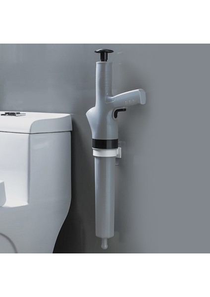 Banyo Tuvalet Piston Yüksek Verimli Lavabo Piston Araştırma Pompası Gri(Yurt Dışından)