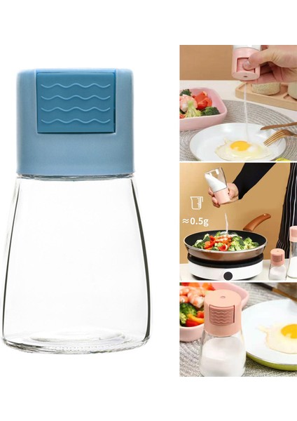 Taşınabilir Tuz Kontrol Tankı Mutfak Aksesuar Tuz Kontrolü Mutfak Mavi Için 180ML (Yurt Dışından) fırsatları