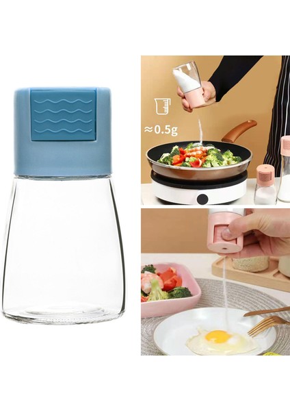 Taşınabilir Tuz Kontrol Tankı Mutfak Aksesuar Tuz Kontrolü Mutfak Mavi Için 180ML (Yurt Dışından) indirimleri