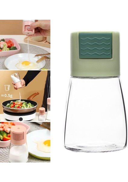 Taşınabilir Tuz Kontrol Tankı Mutfak Aksesuar Tuz Kontrolü Mutfak Yeşil Için 180ML (Yurt Dışından) fiyatları