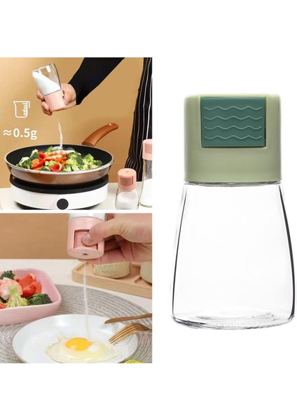 Taşınabilir Tuz Kontrol Tankı Mutfak Aksesuar Tuz Kontrolü Mutfak Yeşil Için 180ML (Yurt Dışından) modelleri