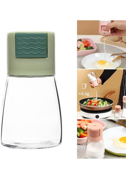 Taşınabilir Tuz Kontrol Tankı Mutfak Aksesuar Tuz Kontrolü Mutfak Yeşil Için 180ML (Yurt Dışından) fırsatları