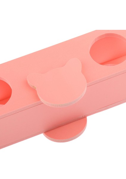 Küçük Pet Ahşap Molar Chew Bite Oyuncak Hayvan Fareler Bahçesi Pet Malzemeleri Pembe(Yurt Dışından) modelleri