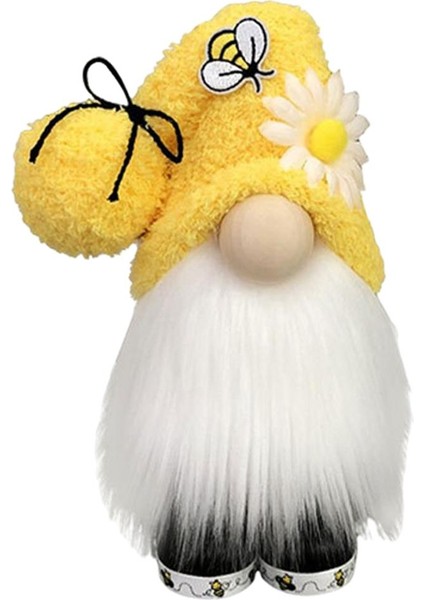 Ayçiçeği Gnome Güz Faysız Bebek Süsler Figürinler Dekor Hediyeler Sarı
