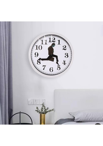 Duvar Saatleri 10 Inç Mutfak Pil Kumandalı Sanat Saatleri Banyo Beyaz Için (Yurt Dışından) fırsatları