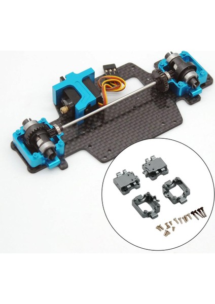 2 Adet Alüminyum Alaşım Rc Araba Şanzımanları Set Metal Dişli Kutusu Wltoys Için 1/28 K969 K989 P929 Uzaktan Kumanda Araba Yükseltme Parçaları Aksesuar - Gri (Yurt Dışından) fırsatları