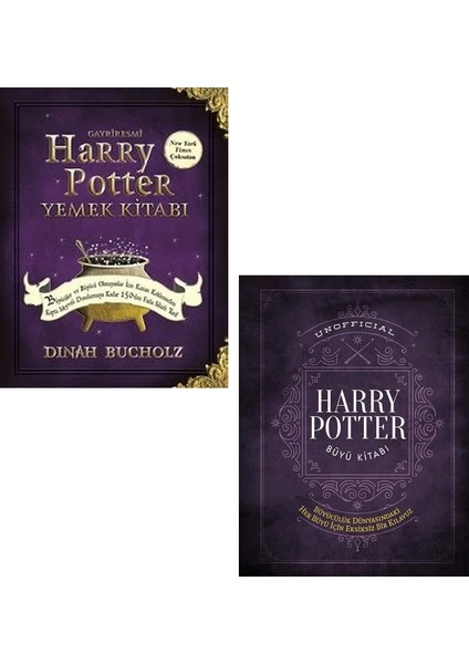 Harry Potter Büyü Kitabı - Yemek Kitabı (Ciltli) - 2 Kitap