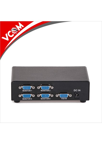 DD134 1-4 Port 350MHZ Metal VGA Splitter fiyatları