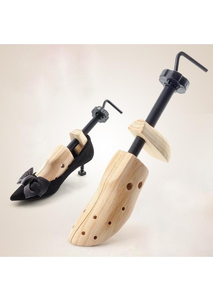 Ayakkabı Sedye Yüksek Topuk Flats Ayakkabı Genişletici Ayakkabı Desteği Uzatmak Genişlet Keeper L (42-46) -Wood (Yurt Dışından)