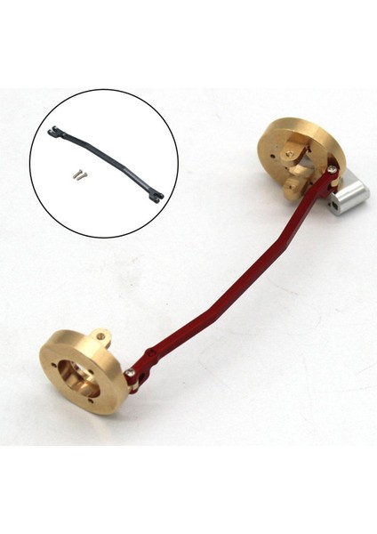 Metal Direksiyon Kravat Bağlantı Bağlantı Çubuk Kyosho 1/18 Rc Araba Paletli Kamyon Titanyum Gri Için Fit (Yurt Dışından) fırsatları