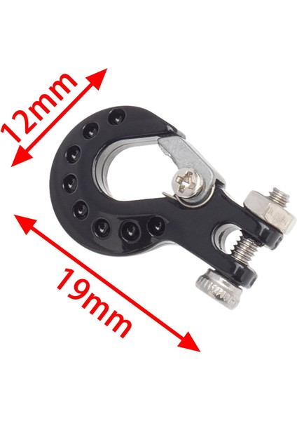 1/10 1/12 Için Rc Araba Tow Kanca Zinciri 1/14 Uzaktan Kumanda Paletli Model Parçaları Mavi (Yurt Dışından) fiyatları