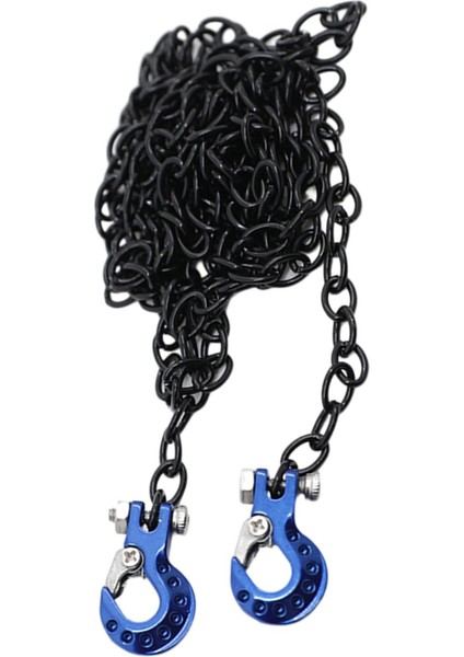 1/10 1/12 Için Rc Araba Tow Kanca Zinciri 1/14 Uzaktan Kumanda Paletli Model Parçaları Mavi (Yurt Dışından) modelleri