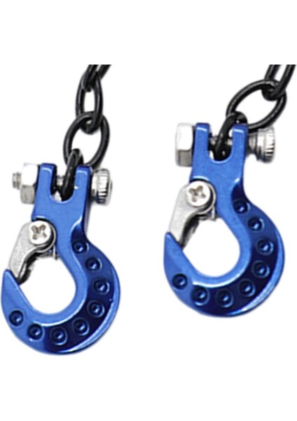 1/10 1/12 Için Rc Araba Tow Kanca Zinciri 1/14 Uzaktan Kumanda Paletli Model Parçaları Mavi (Yurt Dışından) fırsatları