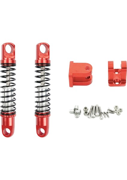 2x Rc Araba Damper Bahar Için Yasadışı Wpl D12 D42 1/16 Rc Model Araba Dıy Accs Kırmızı (Yurt Dışından)