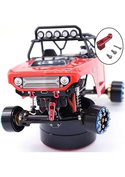 Servo Horn Dıy Için Modifiye Eksenel SCX24 90081 Parça 1:24 Rc Araba Kırmızı (Yurt Dışından)