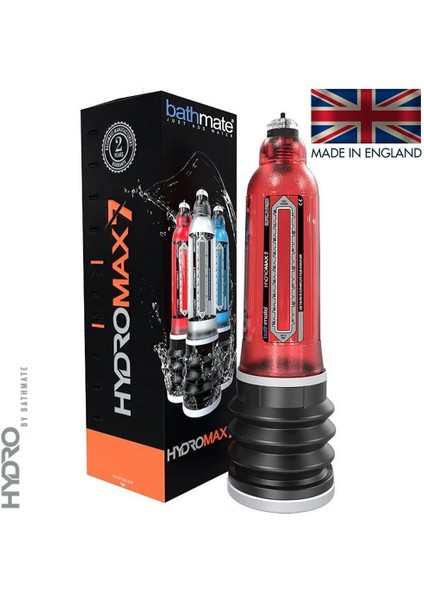 Bathmate Hydromax 7 Yeni Seri Penis Pompası Orjinal Made In England Belgeli