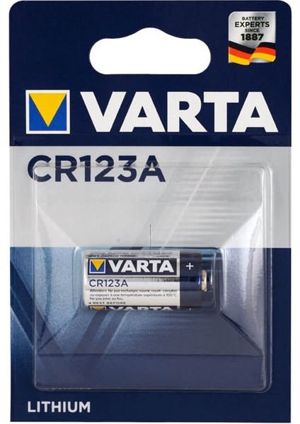CR123A Profesyonel Lityum Pil