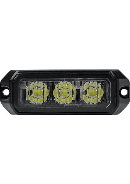 Dora Led 24 Volt Kırmzı-Mavi-Yeşil 1.2 Watt Animasyonlu Çakar Modül 3 LED