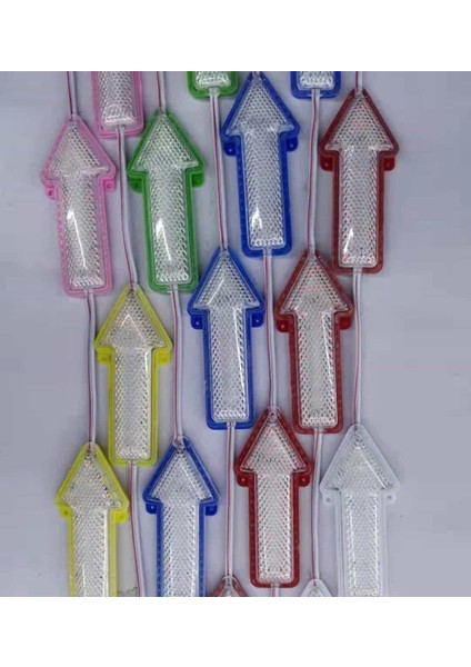 12 Volt Ok Yönlü Led Modül İşaret Modülü Tabela Modül Reklamcı Modül Yeşil (3 Adet)