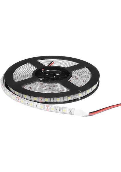 24V Şerit LED Yeşil 5050 IP65 24 Volt Şerit LED (5m)