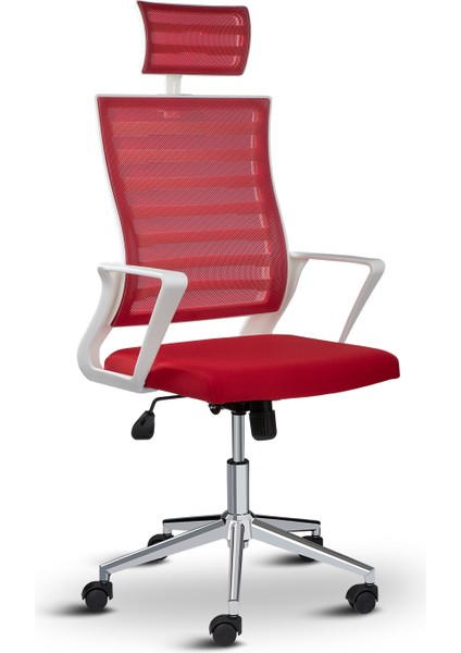 Ceo Fileli Başlıklı Metal Ayaklı Çalışma Koltuğu Ofis Sandalyesi fiyatları