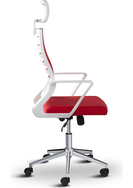 Ceo Fileli Başlıklı Metal Ayaklı Çalışma Koltuğu Ofis Sandalyesi modelleri