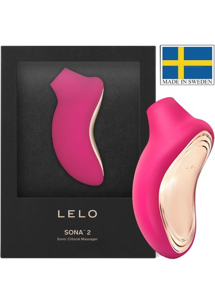 Agor Shop Lelo Sona 2 Sonic Emiş Güçlü Klitoris Masaj Vibratörü