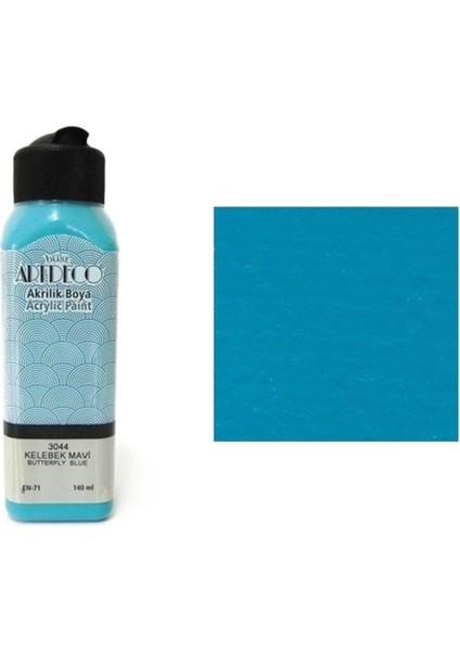 Akrılık Boya Artdeco Kelebek Mavı 140ML.3044 modelleri