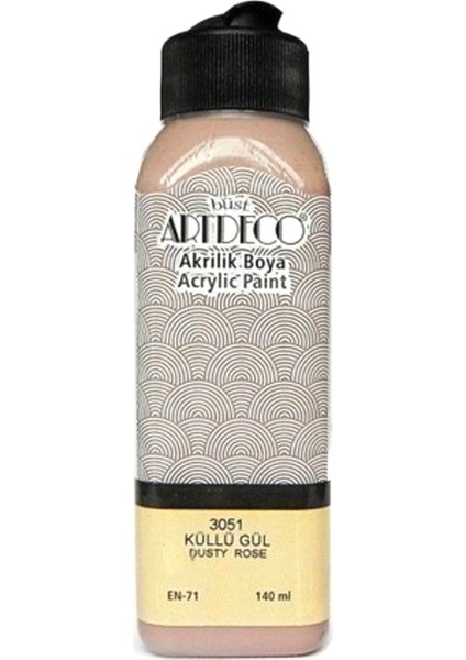 Akrılık Boya Artdeco Kullu Gul 140ML.3051