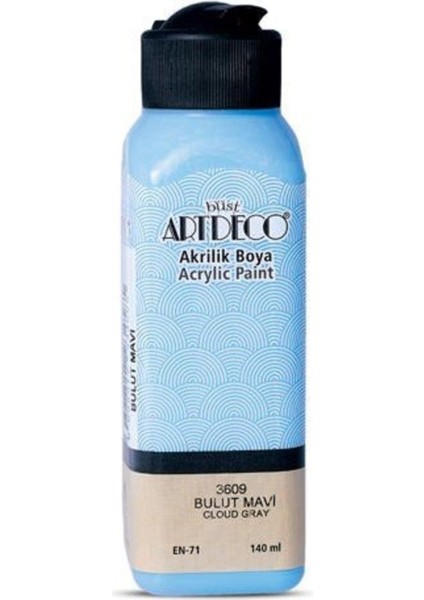 Akrılık Boya Artdeco Bulut Mavı 140ML.3609