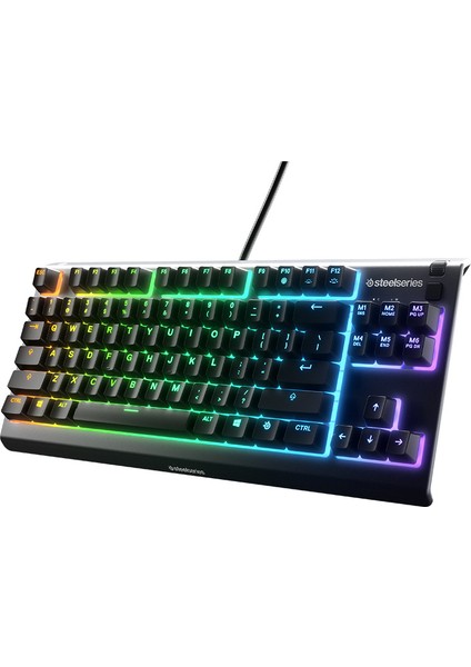 Steelseries Apex 3 Tkl Gaming Klavye - 8 Bölge Rgb Aydınlatma - IP32 Suya ve Toza Dayanıklılık - Türkçe Qwerty