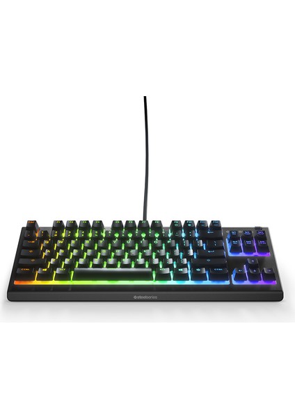 Steelseries Apex 3 Tkl Gaming Klavye - 8 Bölge Rgb Aydınlatma - IP32 Suya ve Toza Dayanıklılık - Türkçe Qwerty