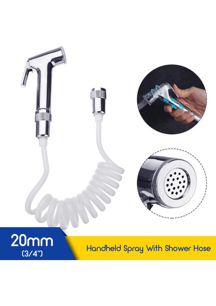 Banyo El Sprey Tuvalet Bide Pvc Duş Hortumu Duş Tutucu ile Durulama modelleri