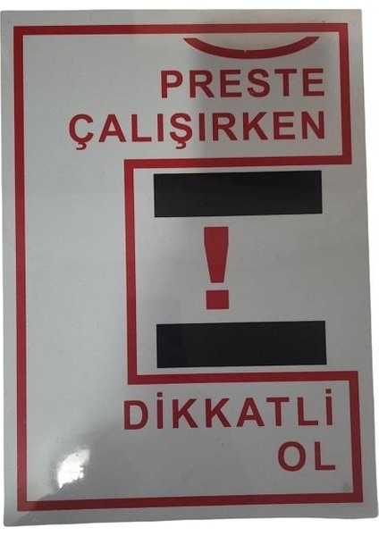 Preste Çalışırken Dikkatli Ol "213"