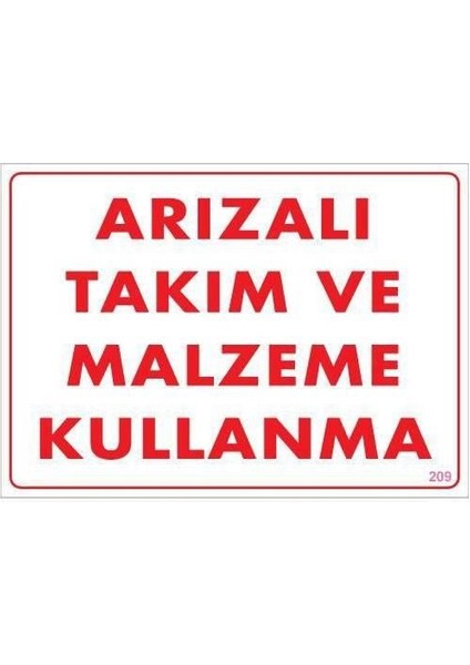 Arızalı Takım "209"