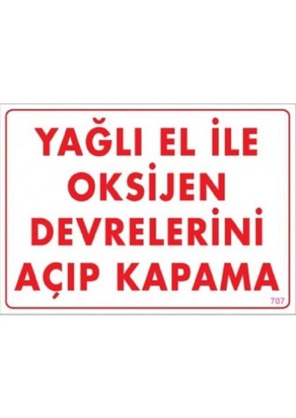Yağlı El Ile Oksijen Devrelerini Açıp Kapa