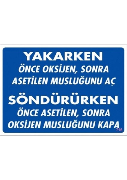 Yakarken Önce Oksij.sonra Asetilen Musl.aç