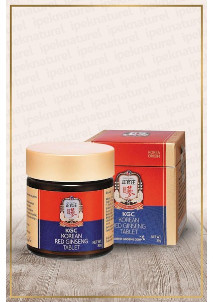 Kırmızı Kore Ginseng ( Kore Devlet Kontrollü Ürün ) Gerçek Ginseng (Kgc)