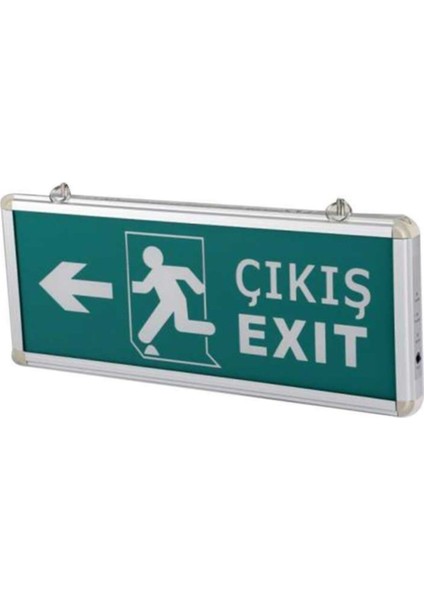 Acil Çıkış Armatürü Ledli Çıkış Exit Sağ Sol CT-9170