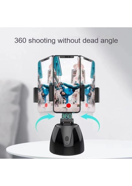 360 Derece Masaüstü Tripod - Siyah (Yurt Dışından)