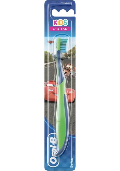 Kids Car Erkek Çocuk Diş Fırçası 3-5 Yaş Soft