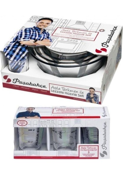 Arda Türkmen Hazırlık Kasesi 7 Li Hazırlık Seti Ölçü Bardaklı modelleri