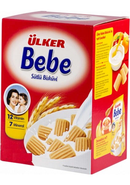 Bebe Bisküvi 800GR 12 Vitaminli Kutu 6 Lı Set fiyatları