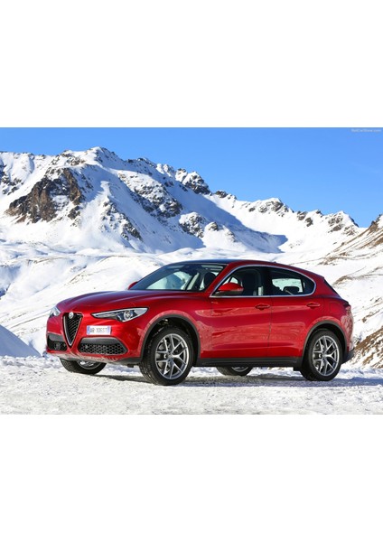 Alfa Romeo Stelvio 2017-2023 Ön Cam Sileceği Silecek Silgi Silgeç Takım Seti 65*45CM